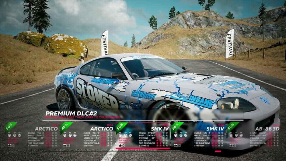 สกรีนช็อตจาก OverDrift Festival: Premium Cars Pack #2 (รูปที่ 19)