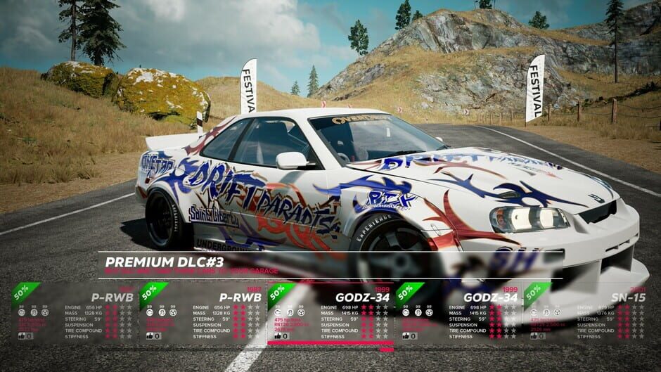 สกรีนช็อตจาก OverDrift Festival: Premium Cars Pack#3 (รูปที่ 16)