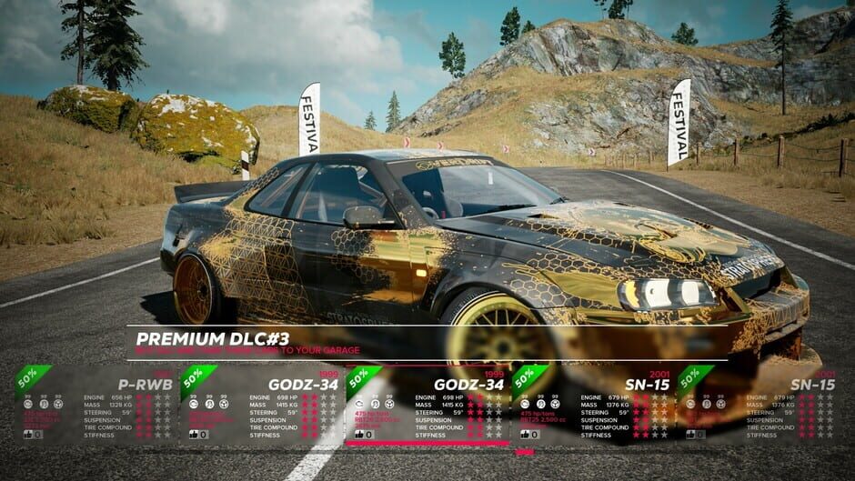 สกรีนช็อตจาก OverDrift Festival: Premium Cars Pack#3 (รูปที่ 18)