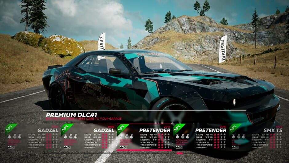 สกรีนช็อตจาก OverDrift Festival: Premium Cars Pack#1 (รูปที่ 12)