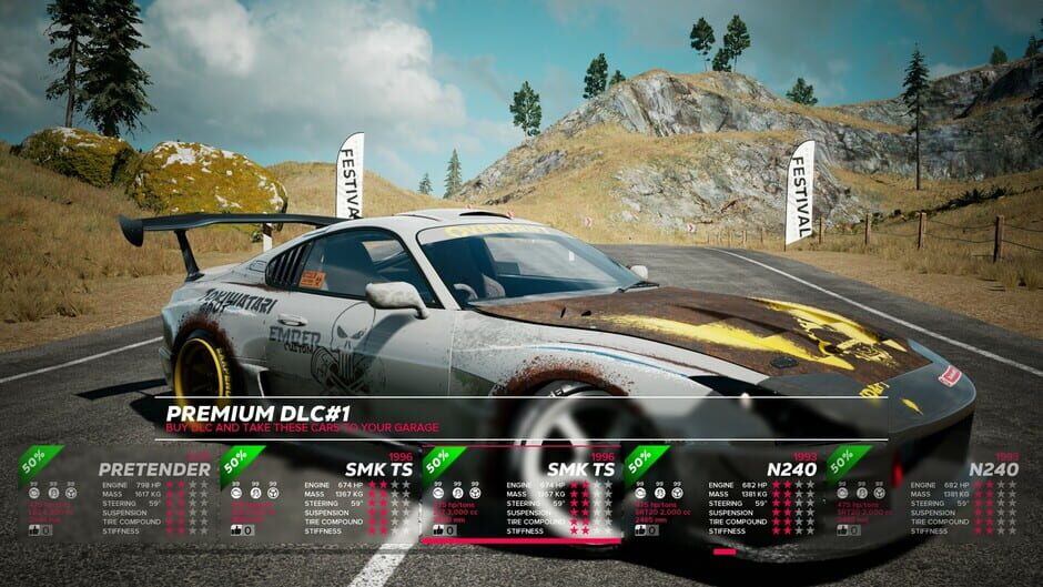 สกรีนช็อตจาก OverDrift Festival: Premium Cars Pack#1 (รูปที่ 27)