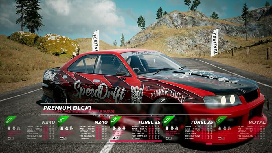สกรีนช็อตจาก OverDrift Festival: Premium Cars Pack#1 (รูปที่ 29)