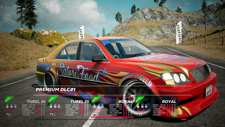 สกรีนช็อตจาก OverDrift Festival: Premium Cars Pack#1 (รูปที่ 20)