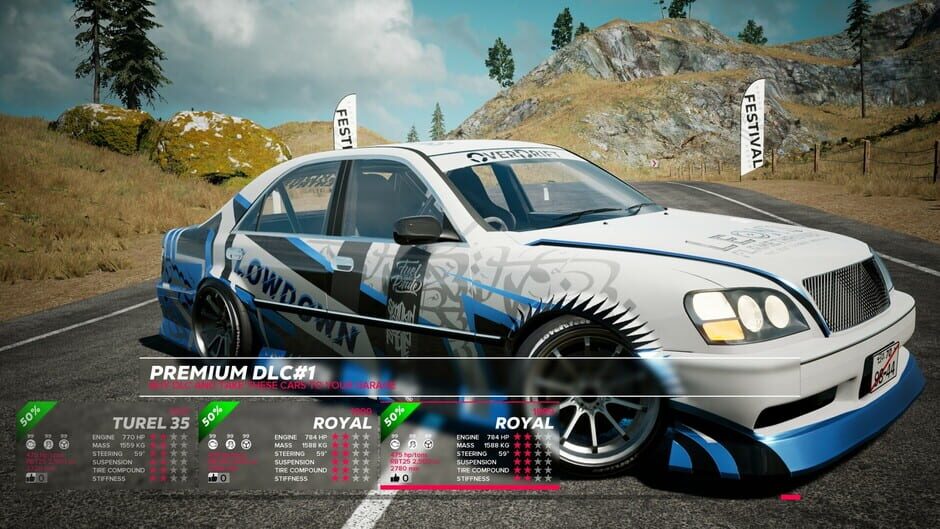 สกรีนช็อตจาก OverDrift Festival: Premium Cars Pack#1 (รูปที่ 16)