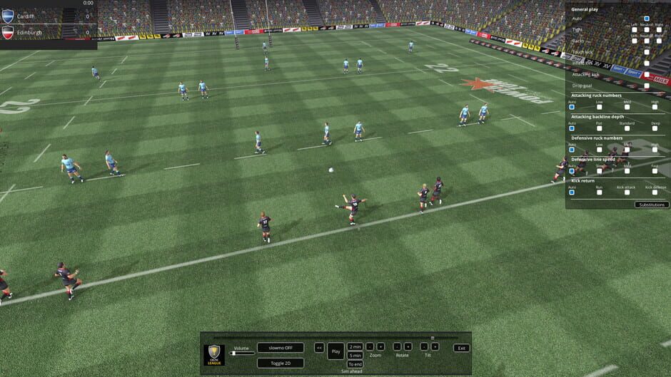 สกรีนช็อตจาก National Rugby Manager: European Rugby Pack (รูปที่ 6)