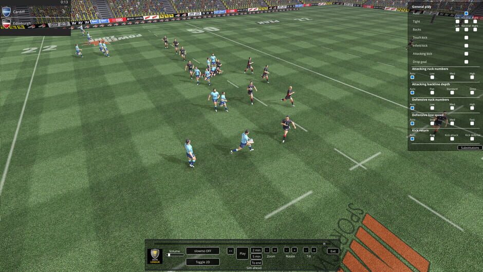 สกรีนช็อตจาก National Rugby Manager: European Rugby Pack (รูปที่ 8)