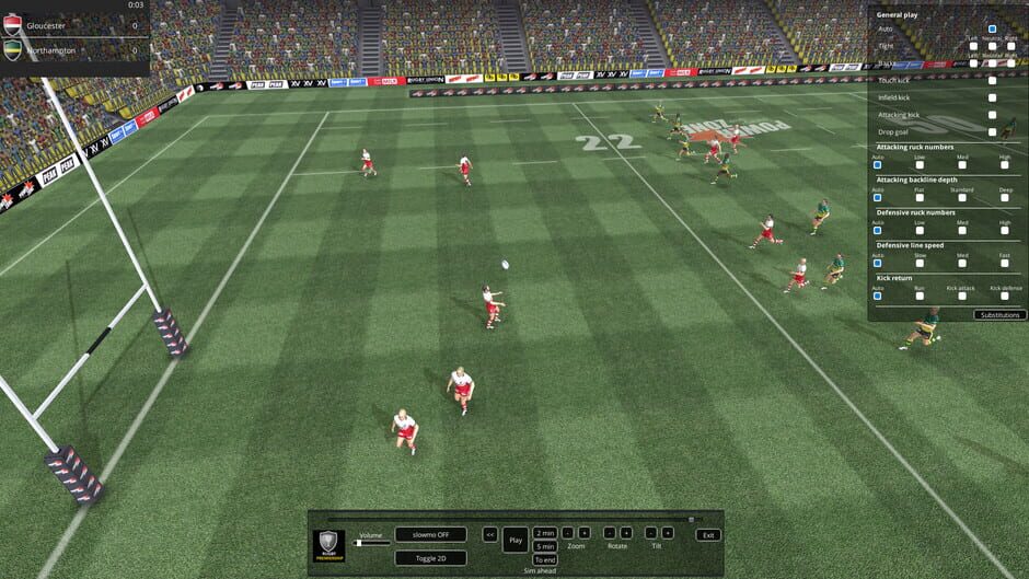 สกรีนช็อตจาก National Rugby Manager: European Rugby Pack (รูปที่ 9)