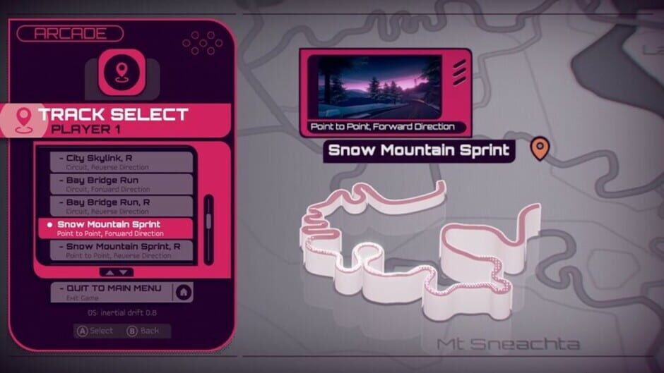 Inertial Drift: Twilight Rivals Screenshot