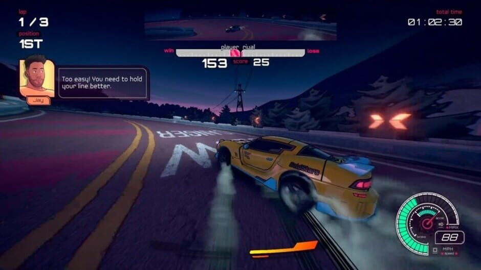 Inertial Drift: Twilight Rivals Screenshot