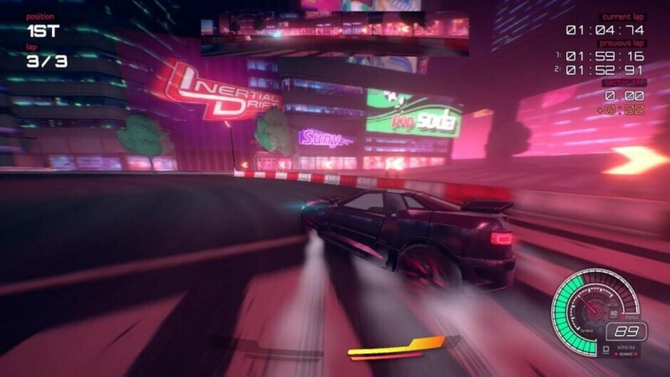 Inertial Drift: Twilight Rivals Screenshot