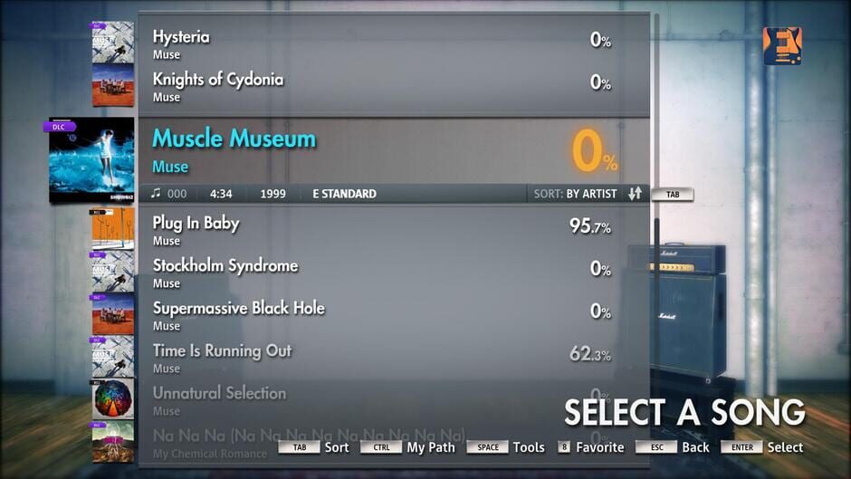 สกรีนช็อตจาก Rocksmith 2014 Edition: Remastered - Muse: Song Pack (รูปที่ 10)