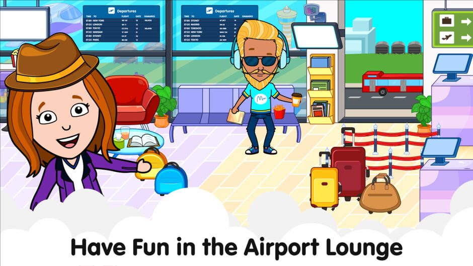 สกรีนช็อตจาก Tizi Town: Airport Adventure (รูปที่ 3)