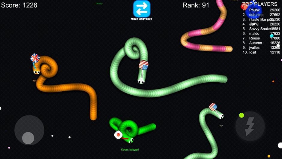 Slink.io screenshot