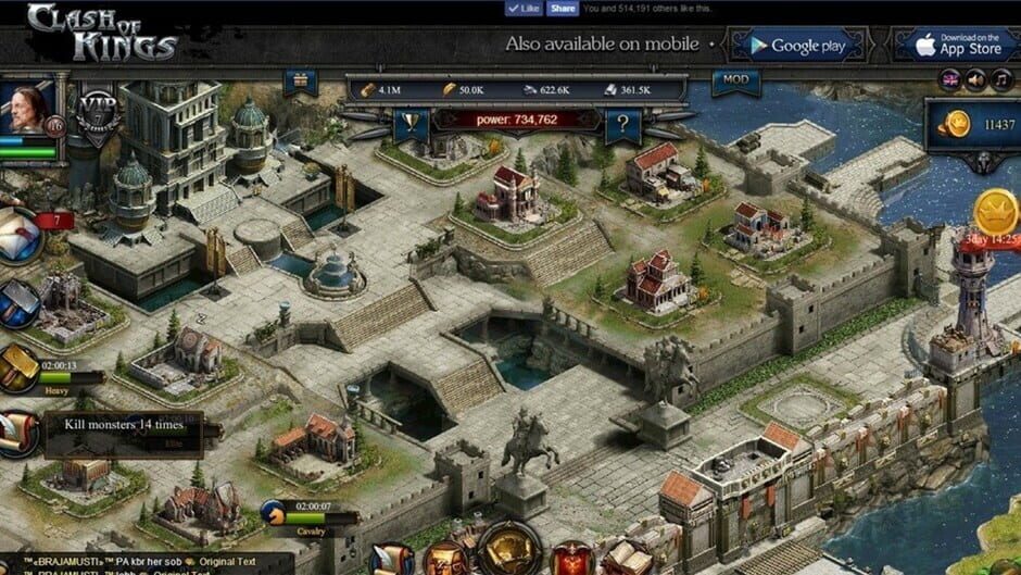 Screenshot Clash of Kings