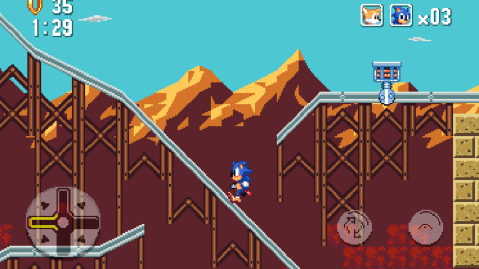 Sonic 1 SMS Remake Screenshot