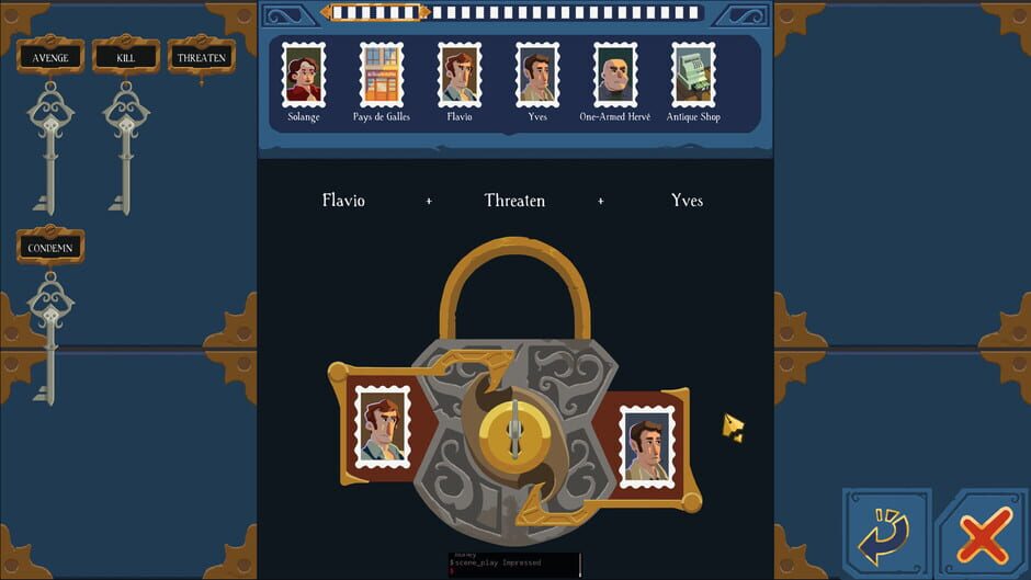 Chronique des Silencieux Screenshot