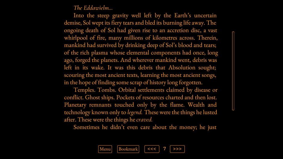 Absolution's Apple Screenshot