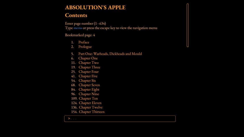 Absolution's Apple Screenshot