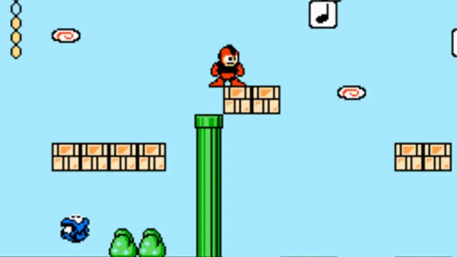 Mega Man in the Mushroom Kingdom