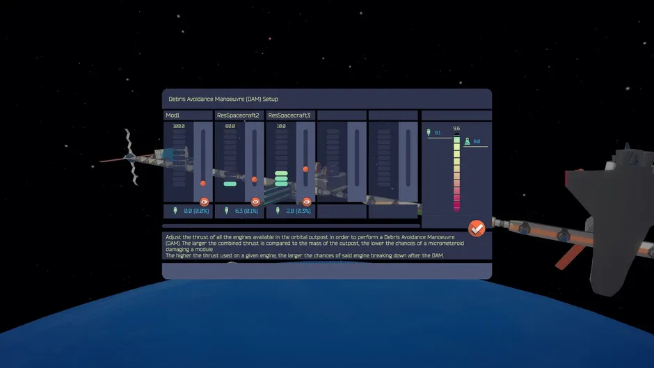 Кадър от Space Station Designer