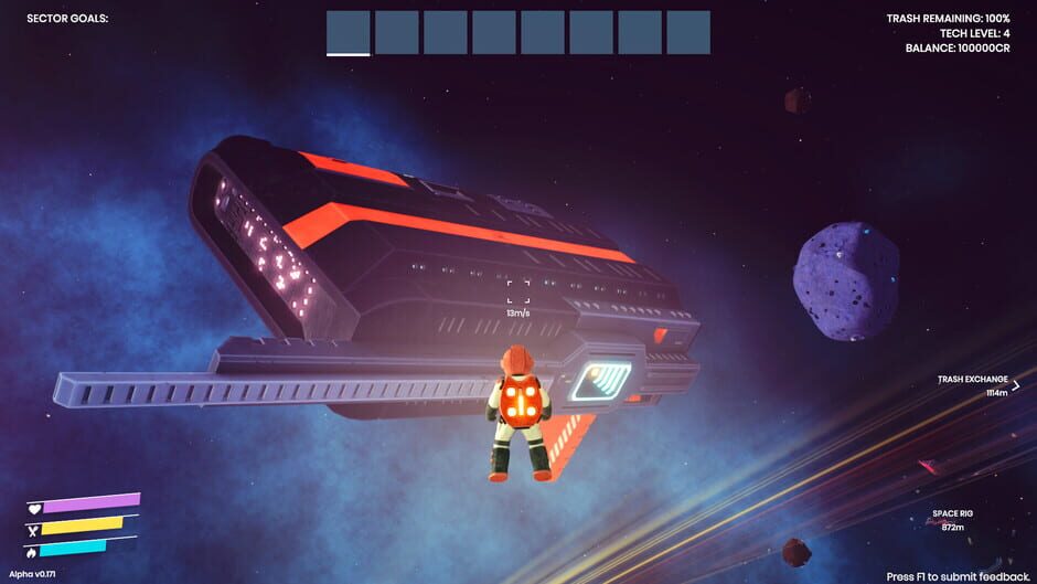 Space Trash Scavenger Screenshot