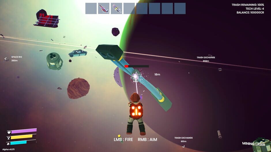 Space Trash Scavenger Screenshot