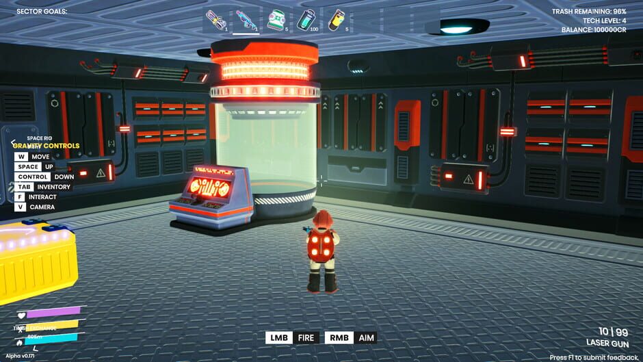 Space Trash Scavenger Screenshot