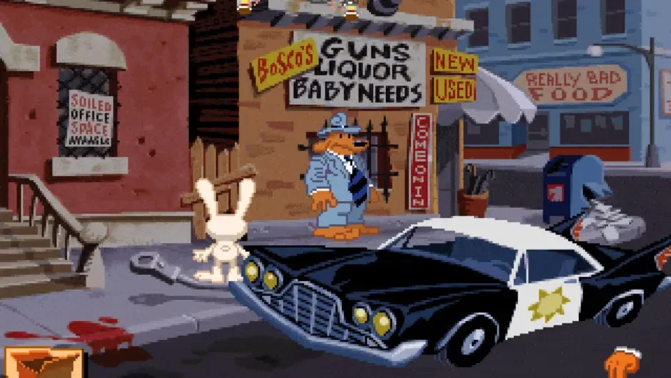 Sam & Max Hit the Road, captura de tela 1