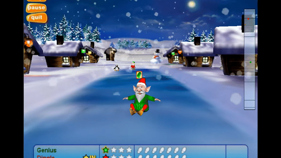 Elf Bowling: Bocce Style Screenshot