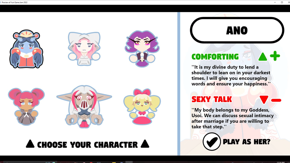 RNG & Yuri Screenshot