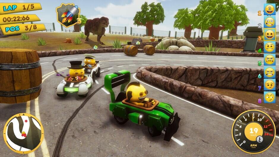 Emoji Kart Racer Screenshot