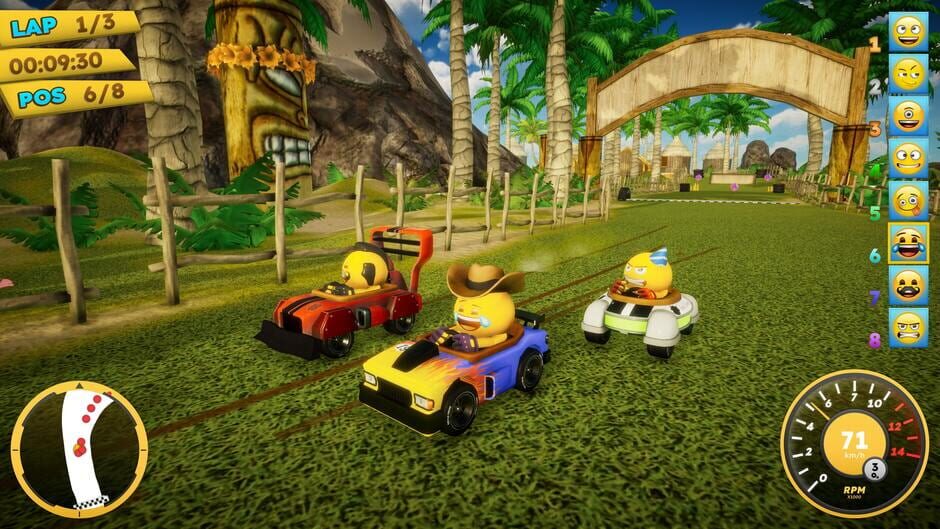 Emoji Kart Racer Screenshot