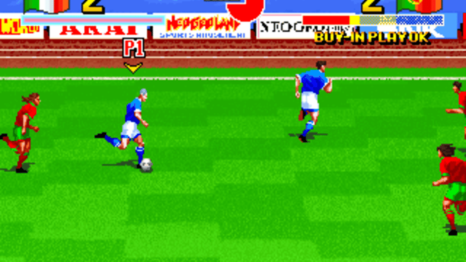 The Ultimate 11: SNK Football Championship Screenshot
