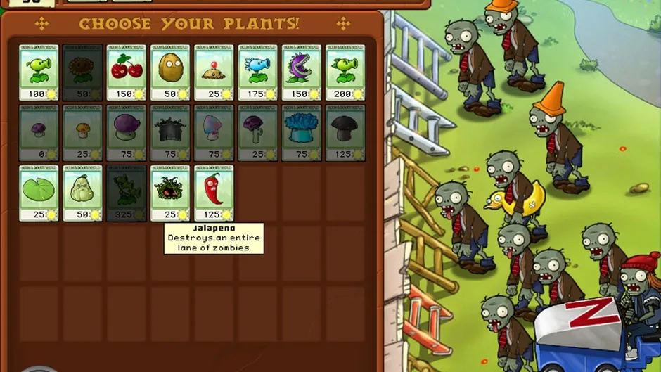 Plants vs. Zombies, captura de tela 5