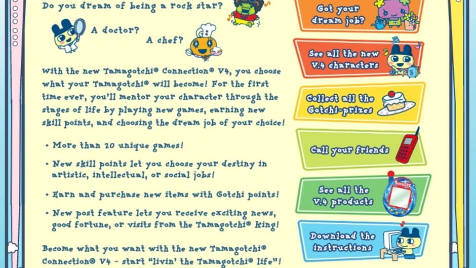 Tamagotchi Connection V4 screenshot 2