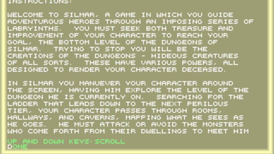 Silmar screenshot