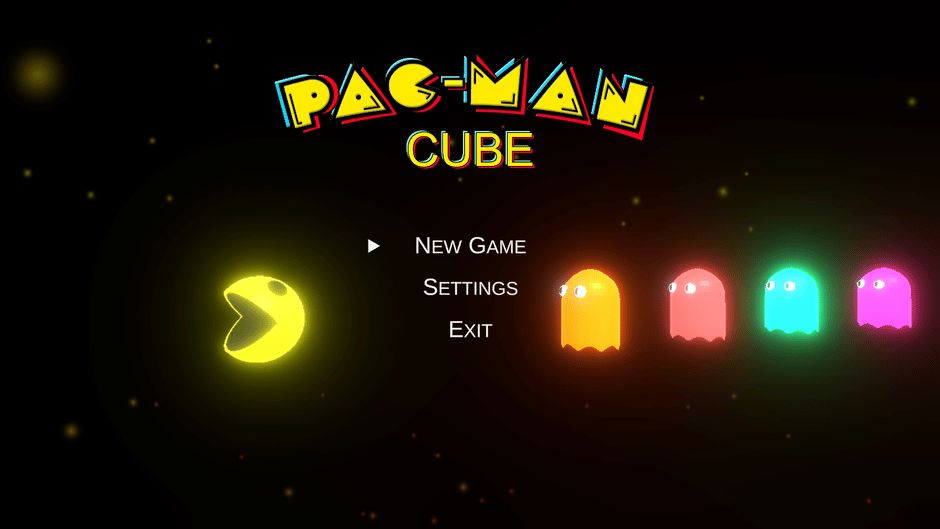 Pacman Cube Screenshot