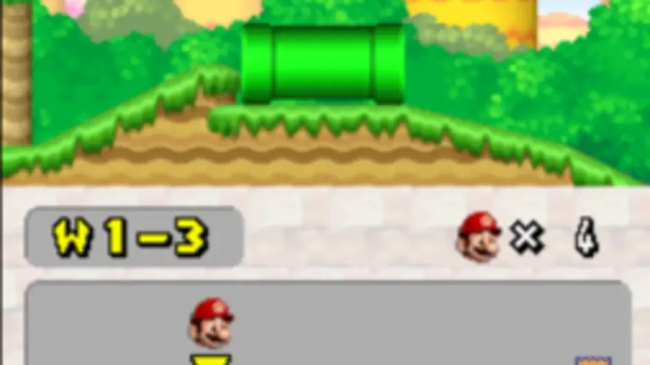 Кадър от New Super Mario Bros. Wii DS