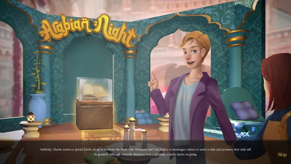 Amanda's Magic Book 6: Aladdin's Magic Lamp Screenshot
