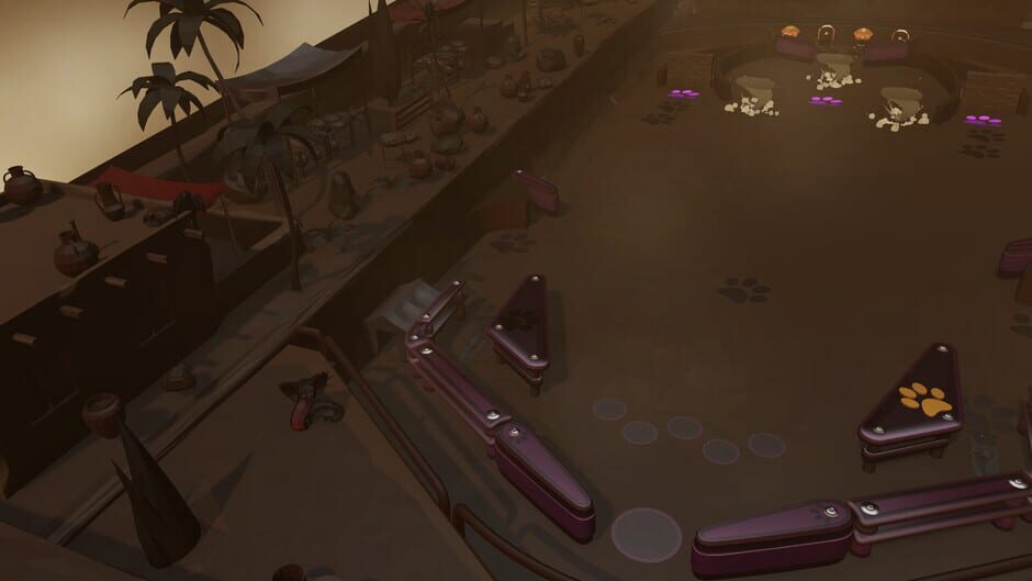 สกรีนช็อตจาก Roxy Raccoon's Pinball Panic: Epic Egypt (รูปที่ 3)