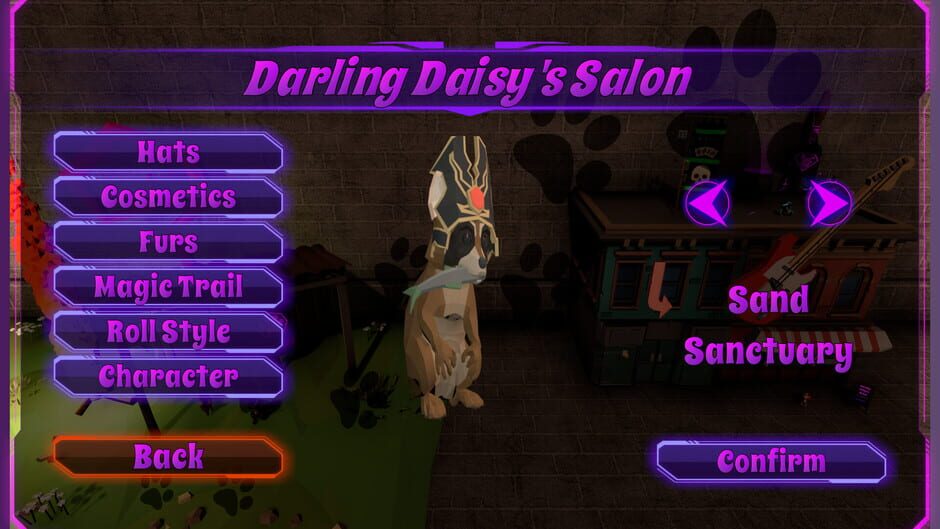 สกรีนช็อตจาก Roxy Raccoon's Pinball Panic: Epic Egypt (รูปที่ 6)