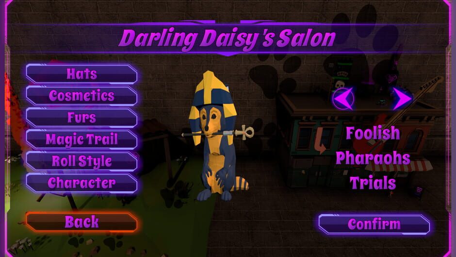 สกรีนช็อตจาก Roxy Raccoon's Pinball Panic: Epic Egypt (รูปที่ 5)