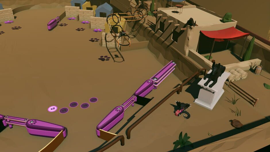 สกรีนช็อตจาก Roxy Raccoon's Pinball Panic: Epic Egypt (รูปที่ 10)