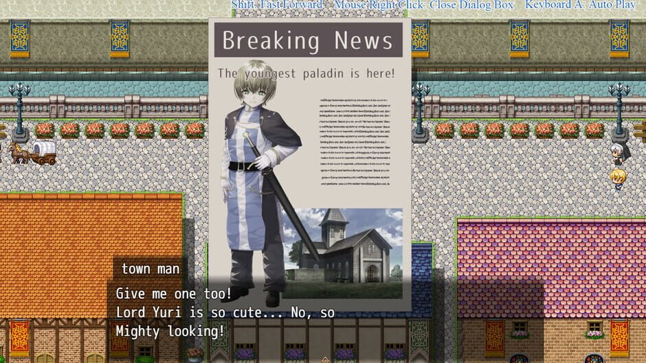 The paladin & The succubi servant Screenshot