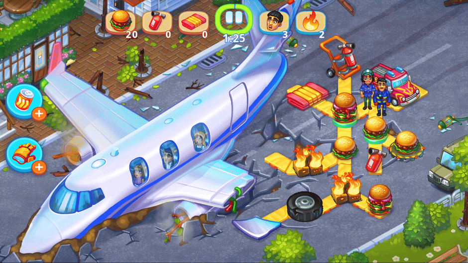 Rescue Dash: Time Management Simulator Screenshot