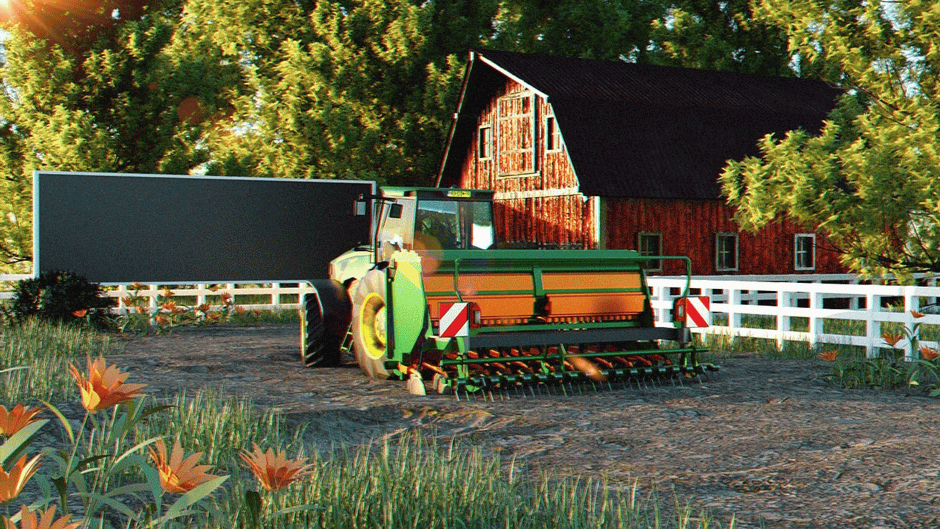 Farming Real Simulation Tractor, Combine Trucks Farmer Land Game Screenshot