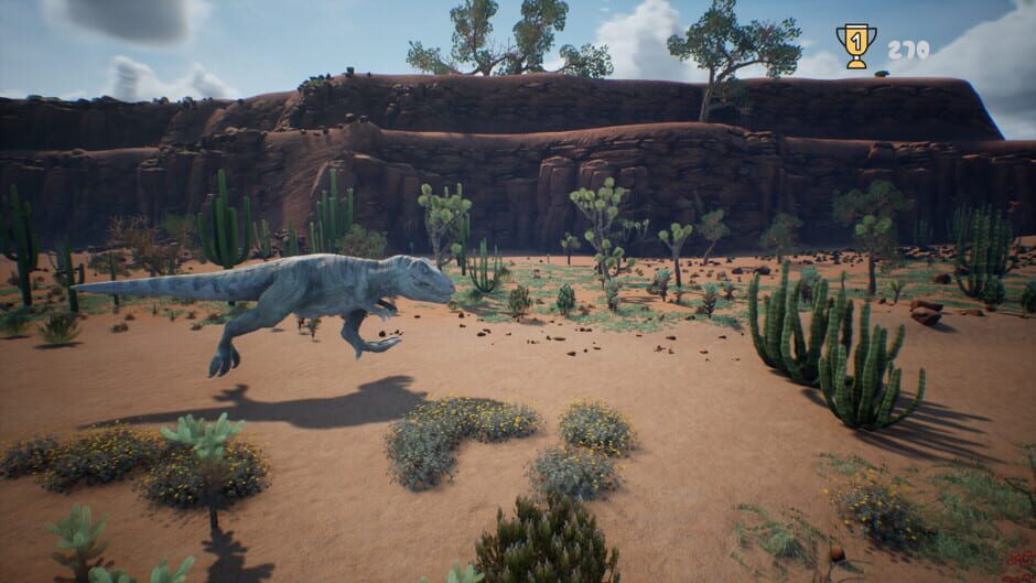 T-Rex Dinosaur Game Screenshot