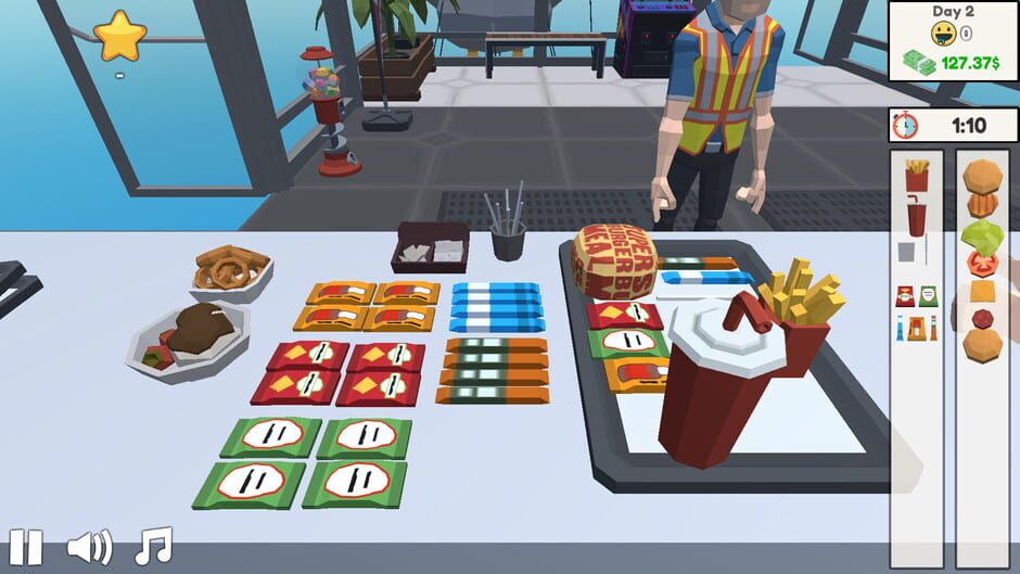 Fast Burger Simulator Screenshot