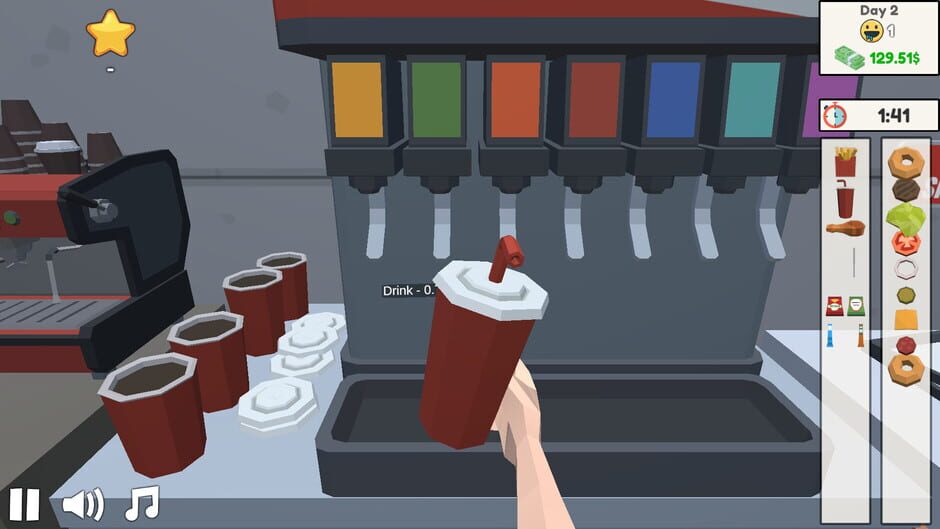Fast Burger Simulator Screenshot