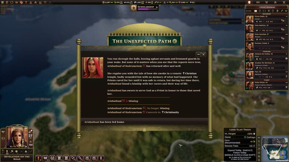 Old World: The Sacred and The Profane Screenshot